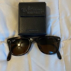Ray-Ban folding wayfarer sunglasses